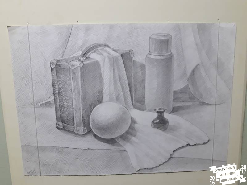 Учебный рисунок. Выставка. Детская художественная школа. Бугульма.81671