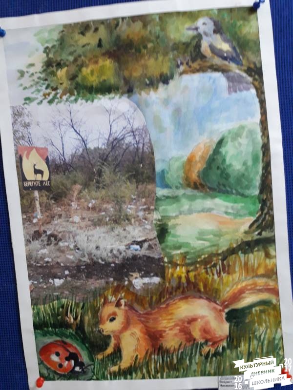 Выставка творческих работ "Мы все в ответе за нашу планету". Художественная школа.64341