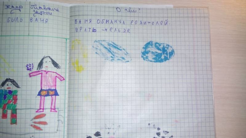Мой первый "Читательский дневник". 7.11.2017г.90355