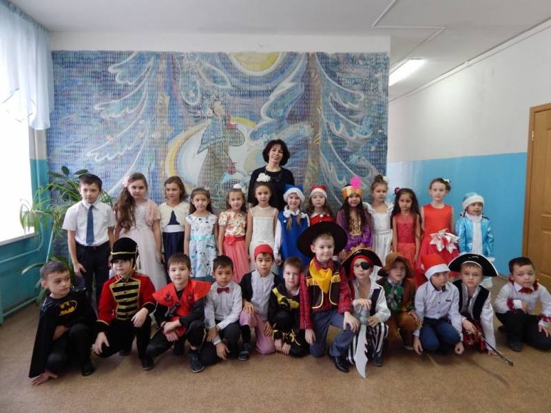 Новогодний утренник в школе. СОШ 20. 19.12.2017г.128525
