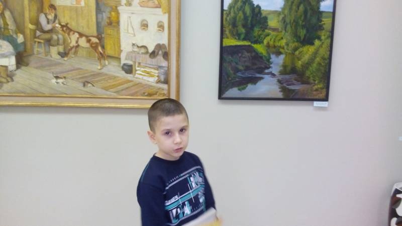 АКГ. Юбилейная выставка Виктора Хрулева "Человек и природа глазами художника". 14.11.17г.96991