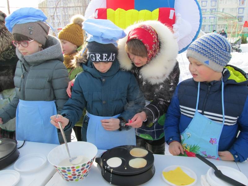 Мастер-класс "Блины, блинчики, блинки, как колеса у Весны" 18.02.2018138964