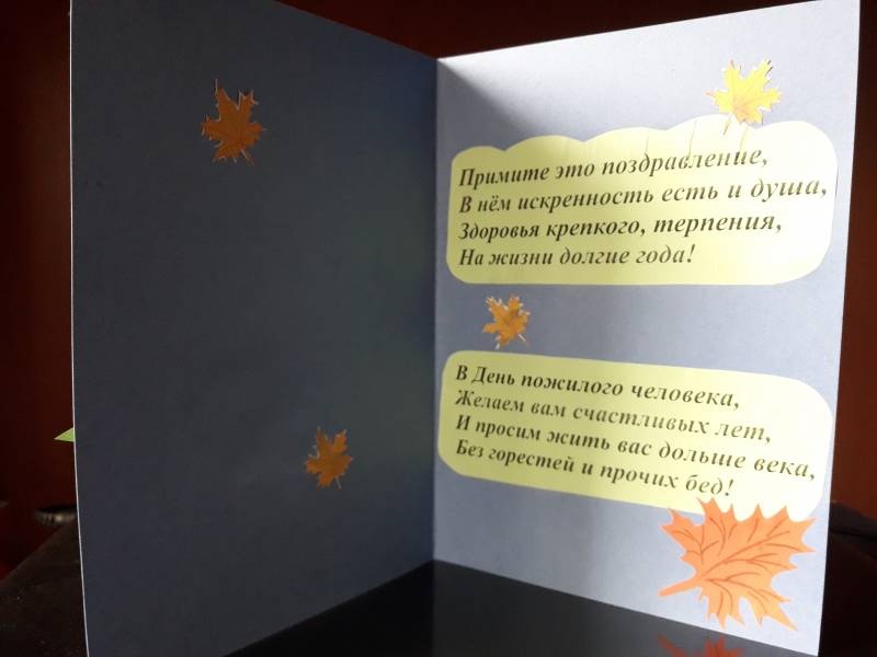 Международный день пожилых людей