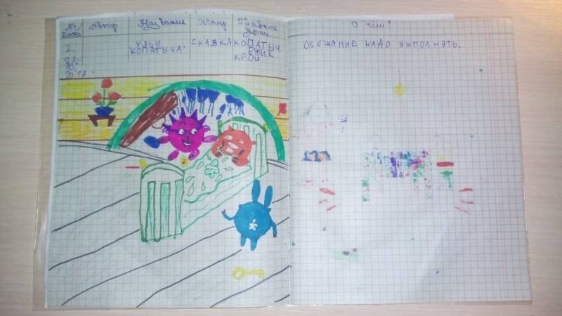 Мой первый "Читательский дневник". 7.11.2017г.90350
