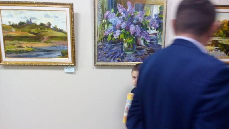 АКГ. Юбилейная выставка Виктора Хрулева "Человек и природа глазами художника". 14.11.17г.97030