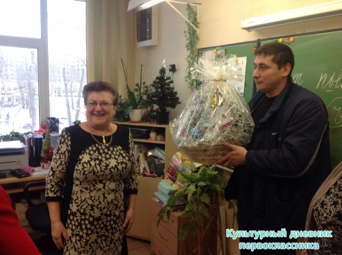 Поздравления в классе
