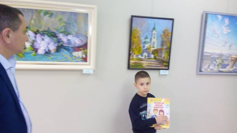 АКГ. Юбилейная выставка Виктора Хрулева "Человек и природа глазами художника". 14.11.17г.96974