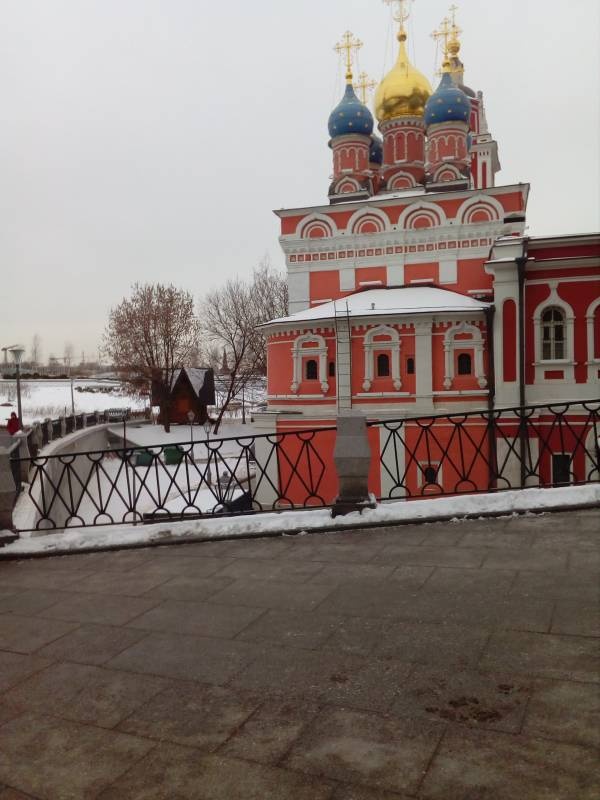 Москва зима 2018 2