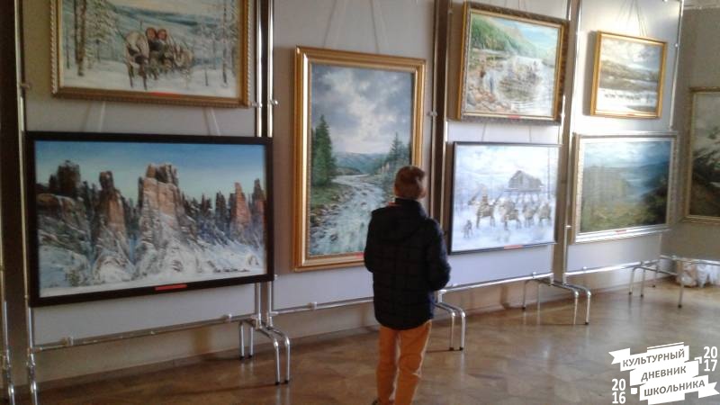 46 Персональная выставка картин Ф. Газизулина в Центре Татарской культуры74899