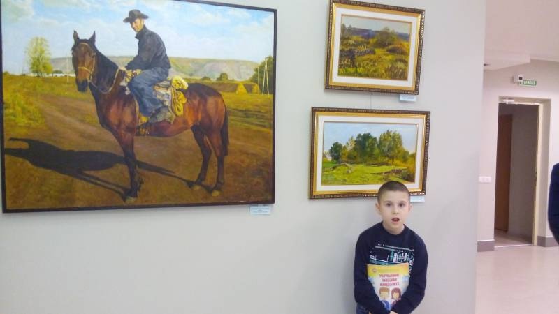 АКГ. Юбилейная выставка Виктора Хрулева "Человек и природа глазами художника". 14.11.17г.97013