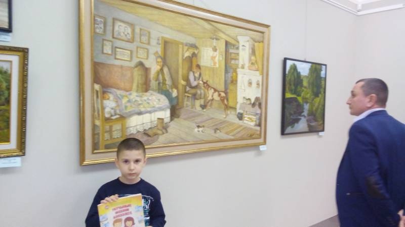 АКГ. Юбилейная выставка Виктора Хрулева "Человек и природа глазами художника". 14.11.17г.96989