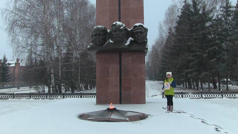 Площадь Победы города Бавлы116765