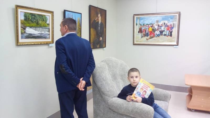 АКГ. Юбилейная выставка Виктора Хрулева "Человек и природа глазами художника". 14.11.17г.96966