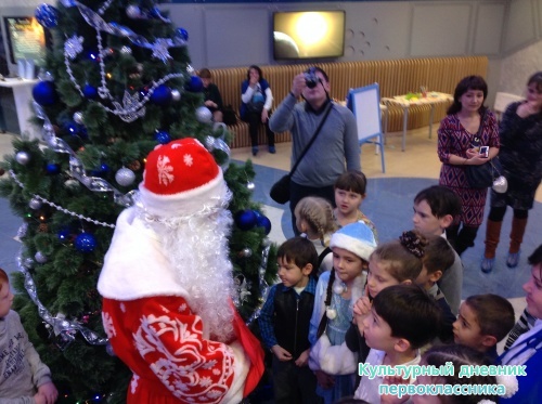 Елка в Планетарии