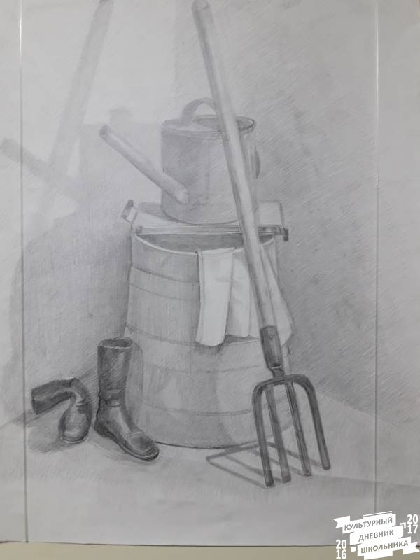 Учебный рисунок. Выставка. Детская художественная школа. Бугульма.81682
