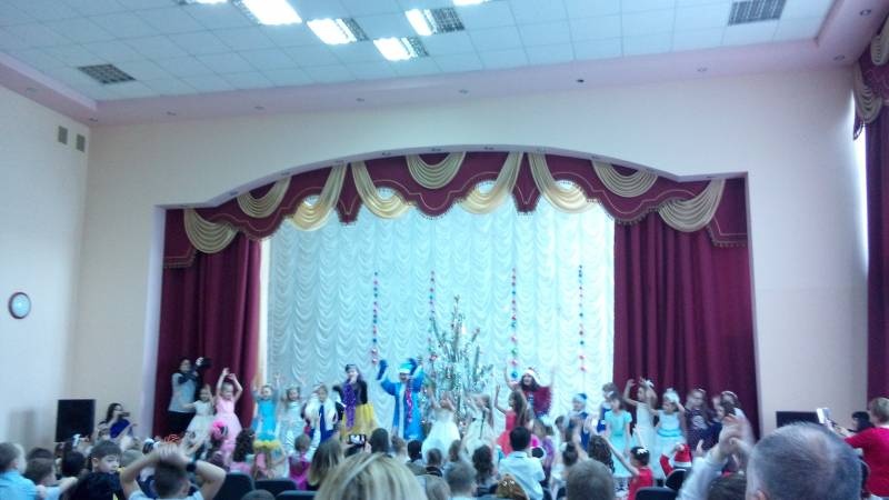 Новогодний утренник в школе. СОШ 20. 19.12.2017г.128508
