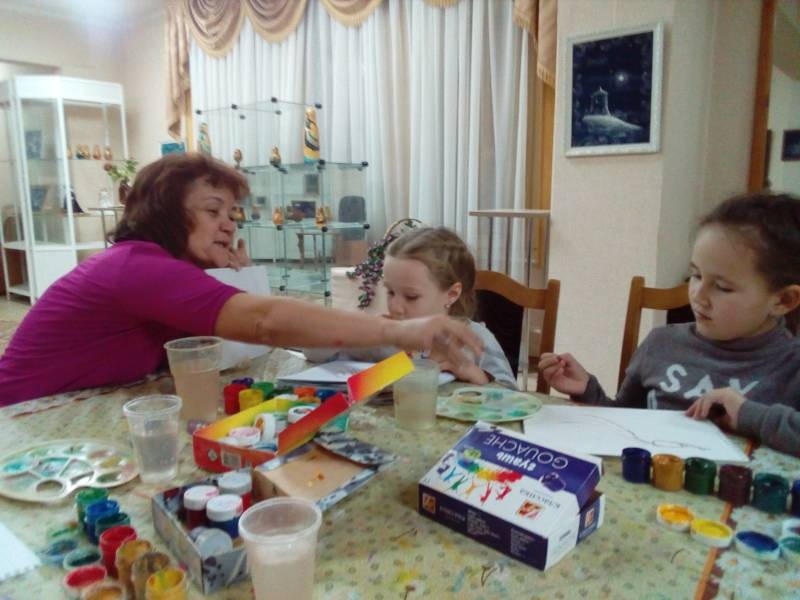 Художественный салон ДДН Родник Рисование Павлина 23