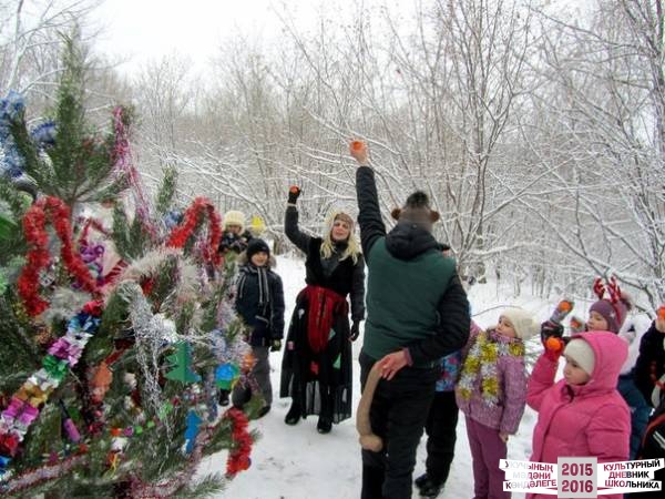 Новогодние приключения в лесу!