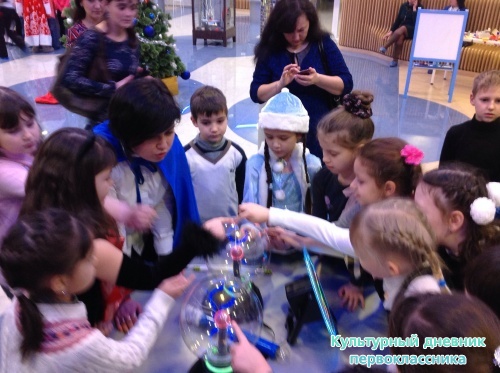 Елка в Планетарии