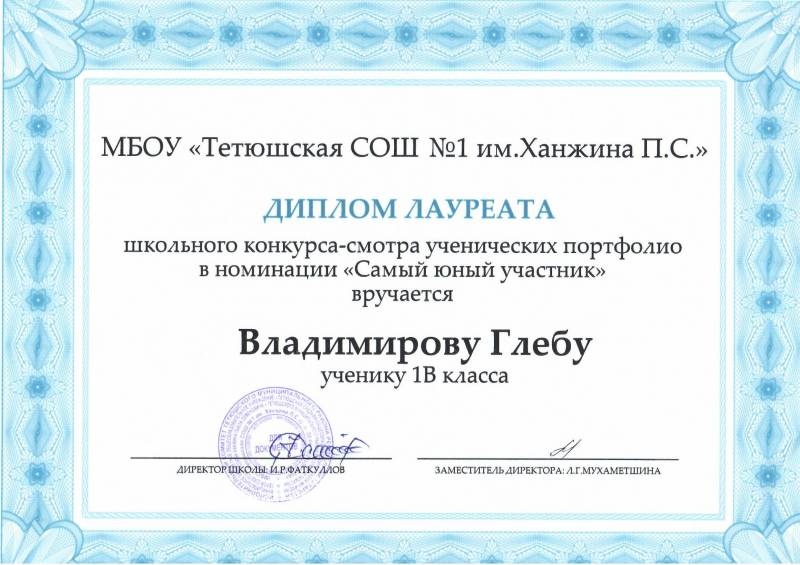 Портфолио достижений146999