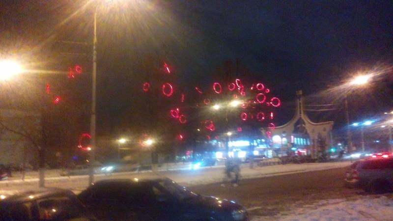 Альметьевск. пр. Г.Тукая и ул. Ленина. 12.12.17г.124725