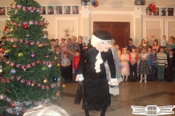 Новогодний утренник в театре имени А.В.Баталова