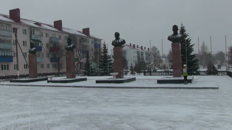 Площадь Победы города Бавлы116740
