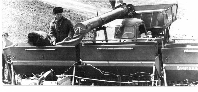Посевная в к-зе Победа