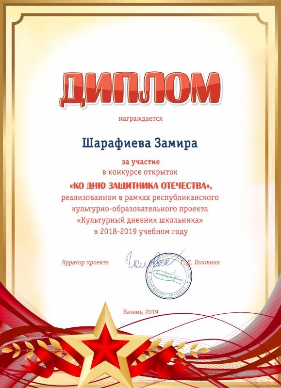 Шарафиева Замира 17