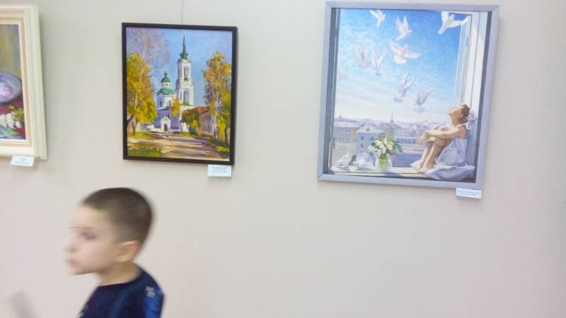 АКГ. Юбилейная выставка Виктора Хрулева "Человек и природа глазами художника". 14.11.17г.96982