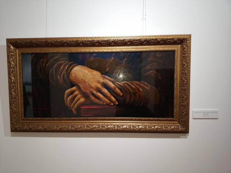 В жанре абстракционизма.А.Шаймарданов