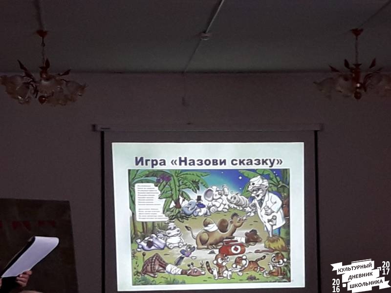 Игра-викторина "Как бы жили мы без книг дедушки Корнея" в библиотеке семейного чтения.63024