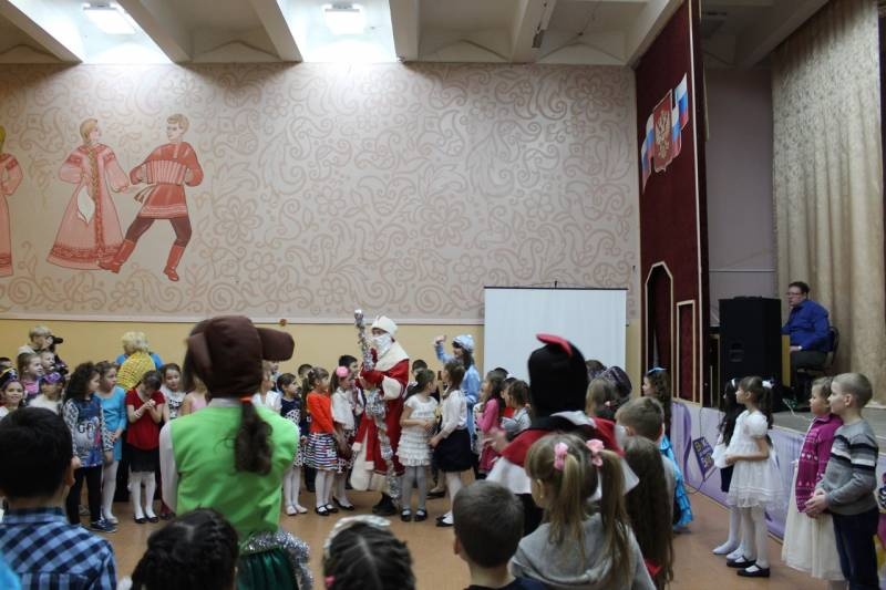 Новый год в школе 11