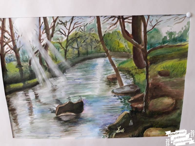 Выставка творческих работ "Мы все в ответе за нашу планету". Художественная школа.64358