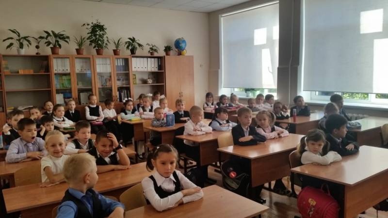 в классе