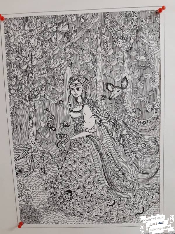 Выставка творческих работ "Мы все в ответе за нашу планету". Художественная школа.64344