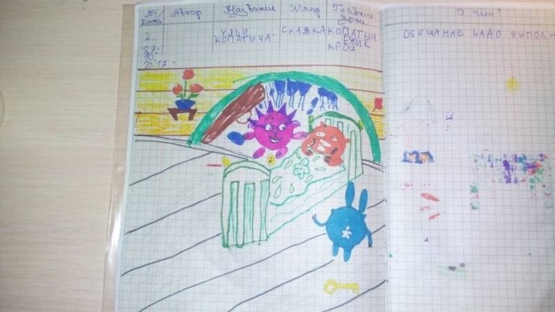 Мой первый "Читательский дневник". 7.11.2017г.90351