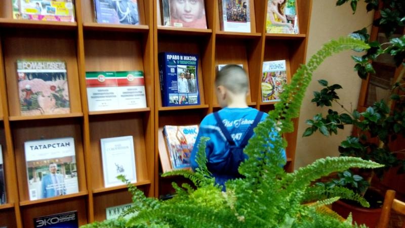 Читательский зал ЦБ им. С.Сулеймановой. 9.11.17.93959