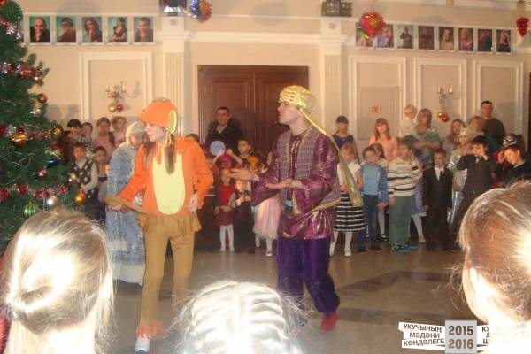 Новогодний утренник в театре имени А.В.Баталова