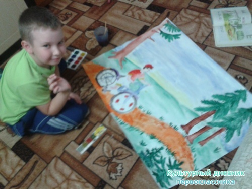  рисует