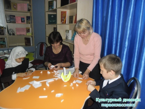 Я в Сармановской детской библиотеке.