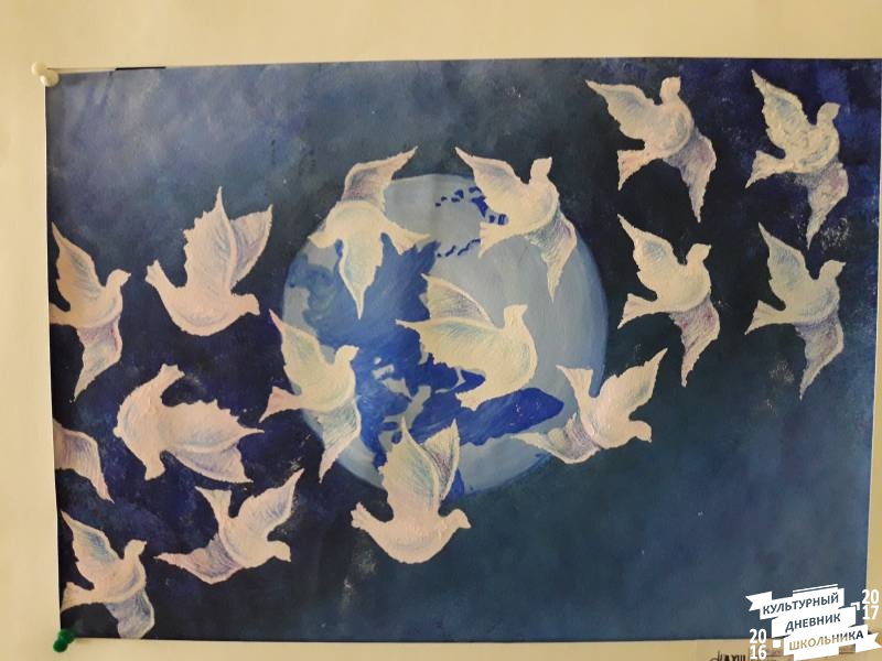 Выставка творческих работ "Мы все в ответе за нашу планету". Художественная школа.64348