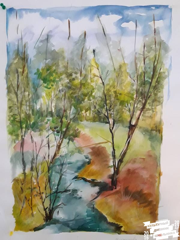 Выставка творческих работ "Мы все в ответе за нашу планету". Художественная школа.64345