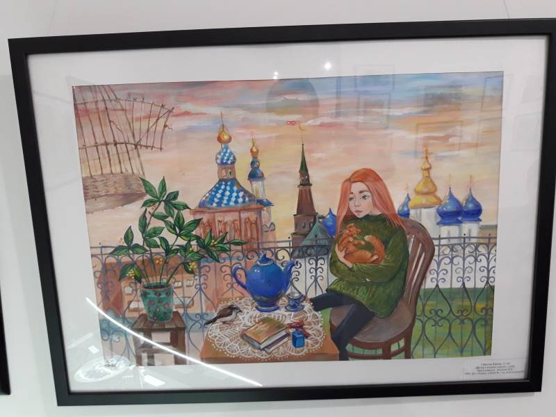 Музей Горького. Выставка ДХШ№ 33 имени Б.М.Альменова.115361