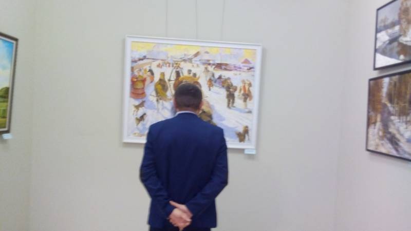 АКГ. Юбилейная выставка Виктора Хрулева "Человек и природа глазами художника". 14.11.17г.97019