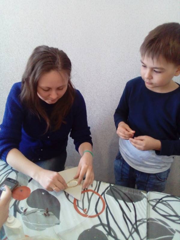 Экомастерская. Узор из природных материалов 43