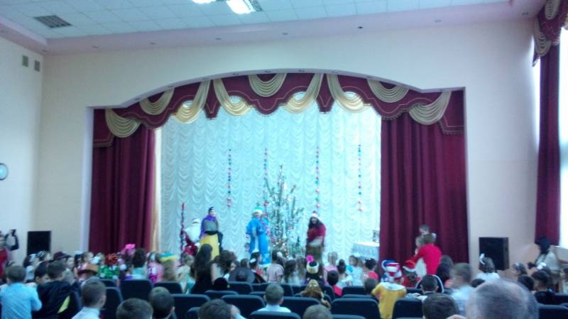 Новогодний утренник в школе. СОШ 20. 19.12.2017г.128504