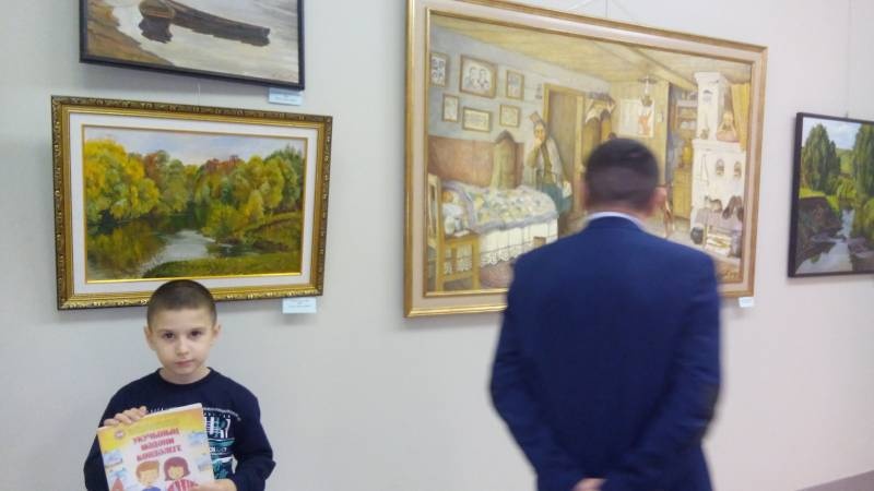 АКГ. Юбилейная выставка Виктора Хрулева "Человек и природа глазами художника". 14.11.17г.96988