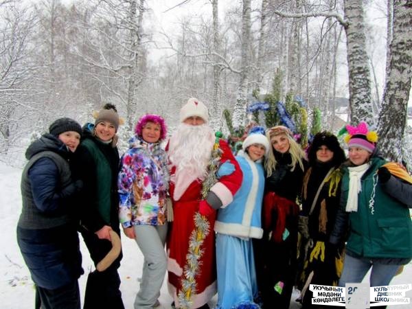 Новогодние приключения в лесу!