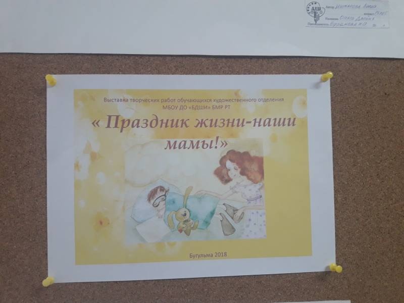 Выставка творческих работ учащихся "Праздник жизни - наши мамы", БДХШ, Бугульма179064